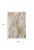 4' X 6' Brown and Ivory Abstract Non Skid Area Rug