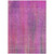 10' X 14' Lilac Striped Washable Non Skid Indoor Outdoor Area Rug