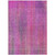 10' X 14' Lilac Striped Washable Non Skid Indoor Outdoor Area Rug