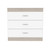 Homeroots Office Sleek and Luxurious Ergonomic Dark Brown Office Desk, Dark Brown Finish, with Storage