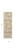 8' Gray Ivory And Tan Abstract Distressed Runner Rug