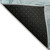 8' Runner Gray and Ivory Abstract Washable Non Skid Indoor Outdoor Runner Rug
