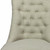 Homeroots Living Room 28" Taupe 100% Polyester Solid Color Side Chair
