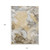 10' X 14' Brown Abstract Washable Non Skid Indoor Outdoor Area Rug