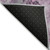3' X 5' Gray and Purple Abstract Washable Non Skid Indoor Outdoor Area Rug