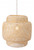 Homeroots Lighting Natural Boho Weave Ceiling Lamp