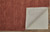 8' X 11' Orange And Red Wool Hand Woven Stain Resistant Area Rug