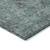 10' X 14' Turquoise Oriental Washable Non Skid Indoor Outdoor Area Rug