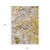 10' X 14' Taupe Abstract Washable Non Skid Indoor Outdoor Area Rug