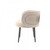 Homeroots Living Room 24" Grey Velvet and Black Solid Color Arm Chair