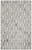8' X 11' Ivory Wool Geometric Hand Tufted Non Skid Area Rug