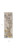 8' Ivory Gray and Gold Abstract Runner Rug