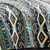 Navy Blue 200 Embroidery Soft Sheet Set Wrinkle Resistant