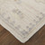 8' X 10' Tan And Brown Floral Hand Knotted Stain Resistant Area Rug