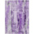 10' X 14' Purple Washable Non Skid Indoor Outdoor Area Rug