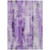 10' X 14' Purple Washable Non Skid Indoor Outdoor Area Rug