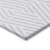 9' X 12' Lavender and Ivory Geometric Washable Non Skid Indoor Outdoor Area Rug