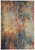 5' X 7' Multicolor Abstract Power Loom Non Skid Area Rug