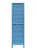 Homeroots Home Decor Wood Shutter 3 Panel Room Divider Screen, Blue Finish, 3 Panel
