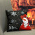 Mrs Snowman Throw Pillow