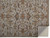 4' X 6' Gray And Gold Wool Floral Tufted Handmade Stain Resistant Area Rug