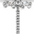 Homeroots Lighting 63" Steel Three Light Candelabra Floor Lamp, White Shade, Steel Finish