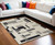 8' X 10' Ivory Wool Abstract Hand Tufted Area Rug