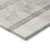 10' X 14' Brown Ombre Washable Non Skid Indoor Outdoor Area Rug