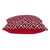 Parkland Collection Trix Red and White Throw Pillow