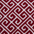 Parkland Collection Trix Red and White Throw Pillow