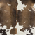 72" X 84" Taupe And White Cowhide - Rug