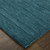 8' X 11' Blue And Green Wool Hand Woven Stain Resistant Area Rug