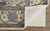 8' X 10' Ivory and Blue Wool Floral Hand Tufted Area Rug