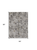 5' X 8' Gray and Ivory Abstract Power Loom Distressed Area Rug