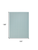 10' X 14' Aqua And Ivory Geometric Indoor Outdoor Area Rug