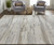 5' X 8' Brown Ivory And Tan Abstract Distressed Area Rug