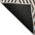 10' X 14' Brown and White Geometric Washable Non Skid Indoor Outdoor Area Rug