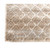 7'10" x 10'3" feet Dark Beige Geometric Silky Glam Area Rug