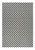 8' X 10' Black and White Geometric Distressed Indoor Outdoor Area Rug