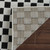 8' X 10' Black and White Geometric Distressed Indoor Outdoor Area Rug