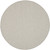 10' Ivory And Gray Round Geometric Indoor Outdoor Area Rug