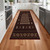 10' Red And Ivory Floral Medallion Runner Rug