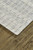 7' X 9' Ivory And Blue Striped Hand Woven Area Rug