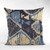 Plutus Blue Hidden Seas Abstract Luxury Throw Pillow