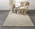 2' X 3' Tan Ivory And Brown Geometric Stain Resistant Area Rug