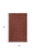 2' X 3' Orange and Red Wool Hand Woven Area Rug