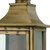 Homeroots Lighting St. Charles 2-Light Wall Light, Aged Brass Finish