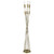 Homeroots Lighting Perret 6-Light Aged Brass Floor Lamp