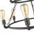 Homeroots Lighting Grayson 9-Light Antique Gray Chandelier