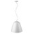 Homeroots Lighting Knell 1-Light Pendant, White Finish
